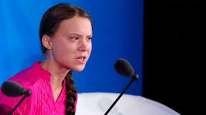 Thunberg speaks to the world leaders at the UN in New York 