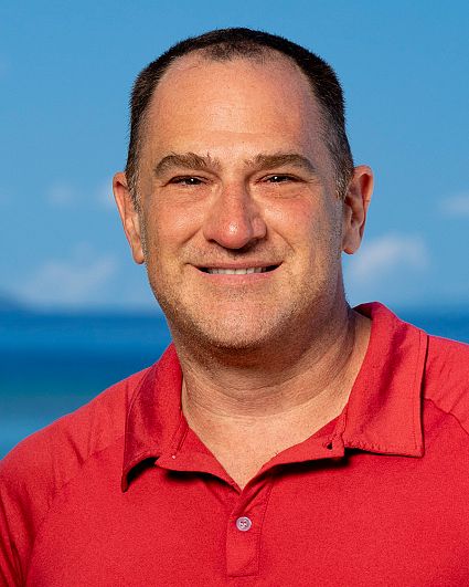 Seen above is castaway, Dan Spilo, who was removed from the game after touching the women of the show inappropriately.