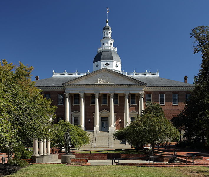 The Maryland State House in Annapolis 
 