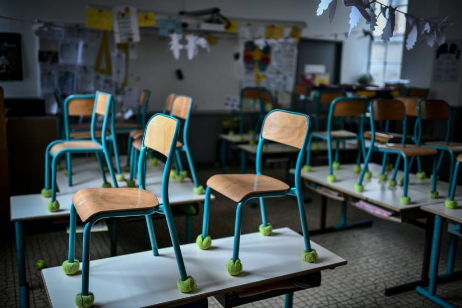 Empty classrooms around the country are a new normal for these uncertain times. 