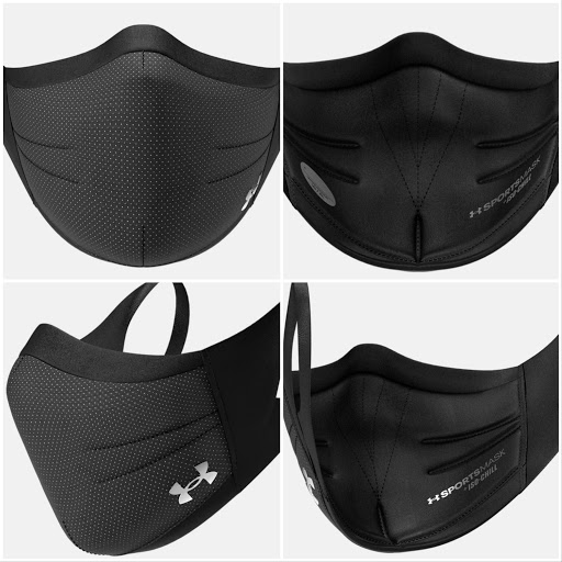 Breathable sports masks sold by Under Armour.
