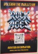 “Rock of Ages” posters are plastered around the school, advertising this years school musical.