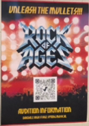 “Rock of Ages” posters are plastered around the school, advertising this year's school musical.