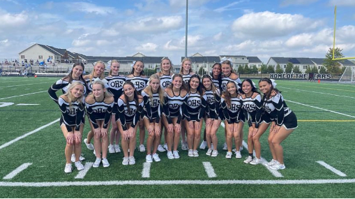 The OHS Lady Bears at the first home game!