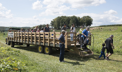 Pick your own apples, pumpkins and explore the farm on Gaver’s Farm Fall Fun Fest hayride!