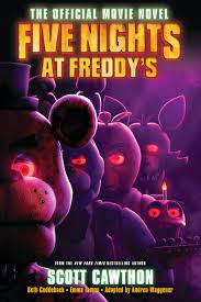 The poster advertises the new Five Nights At Freddys movie.