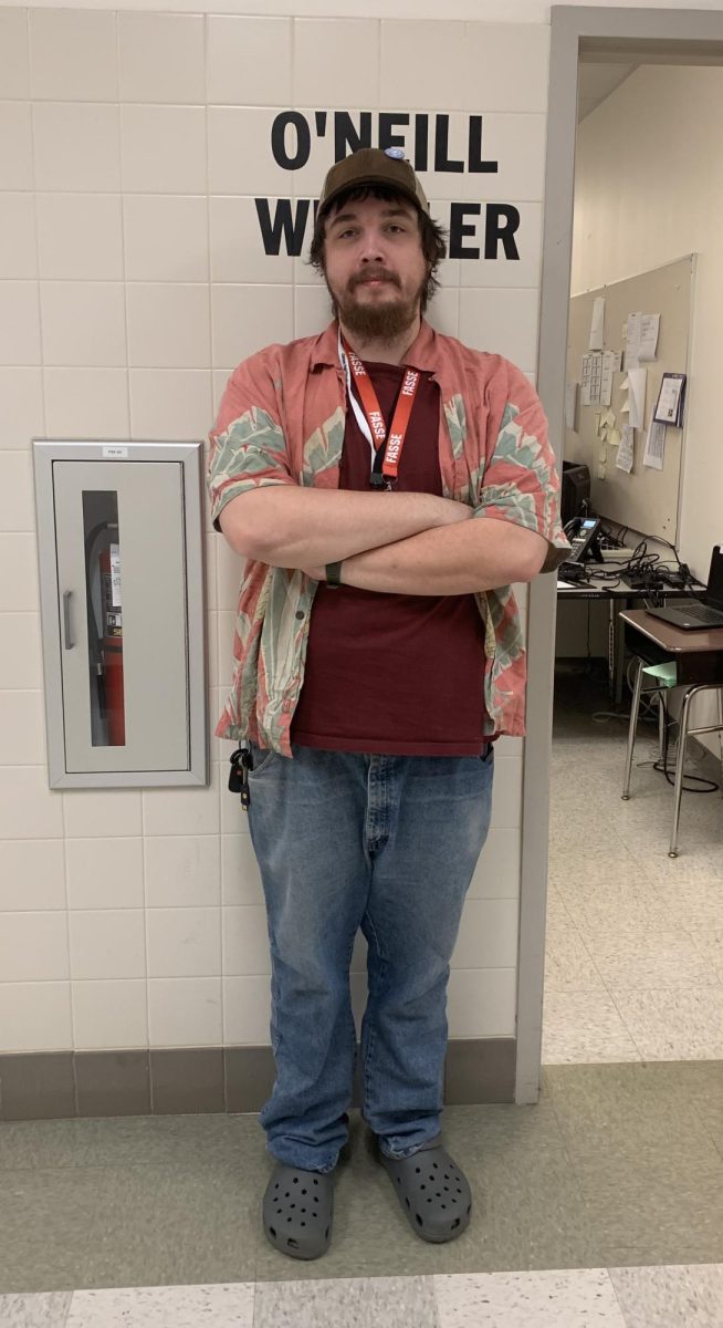 On Wednesday,Tech-guru  dressed up like he usually does. He unintentionally fit with the team because he “just wears Hawaiian shirts everyday.”