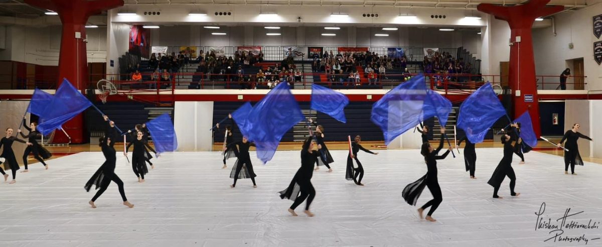 Western Frederick Indoor color guard performs their show “Love You Better” at TJ high school winning the first place award