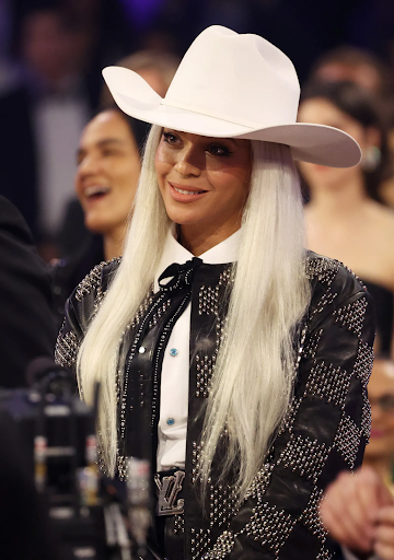 Beyonce is seen wearing a cowboy hat at the Grammys 2024 fans speculated if it was a teaser for Act II.