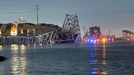 On the morning of March 26, 2024 a cargo ship had lost power and the captain was unable to steer the cargo ship away from the Francis Scott Key Bridge. This resulted in the ship crashing into the bridge and causing major structural damage. 

