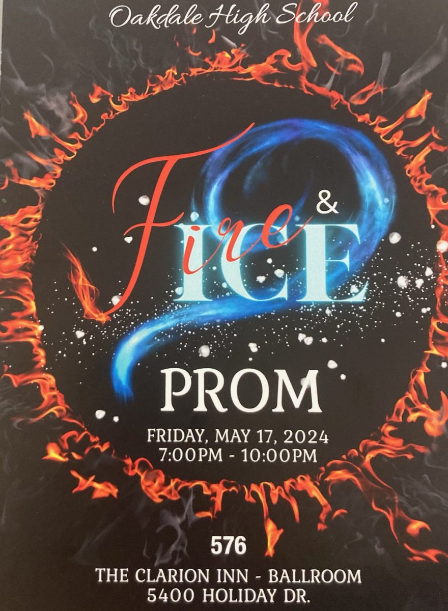 Prom tickets were on sale in the cafeteria last week from Monday to Friday.