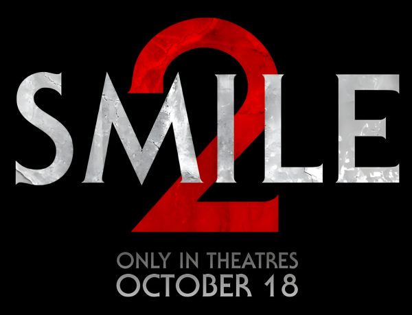 A promotional image for 'Smile 2,' featuring the title and release date. 