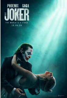 Photo of the poster for Joker Folie à Deux
Photo credit: https://www.ign.com/articles 