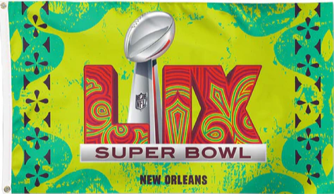 The 59th Annual Super Bowl will be played in New Orleans for the 11th time, tied for most in NFL History.    